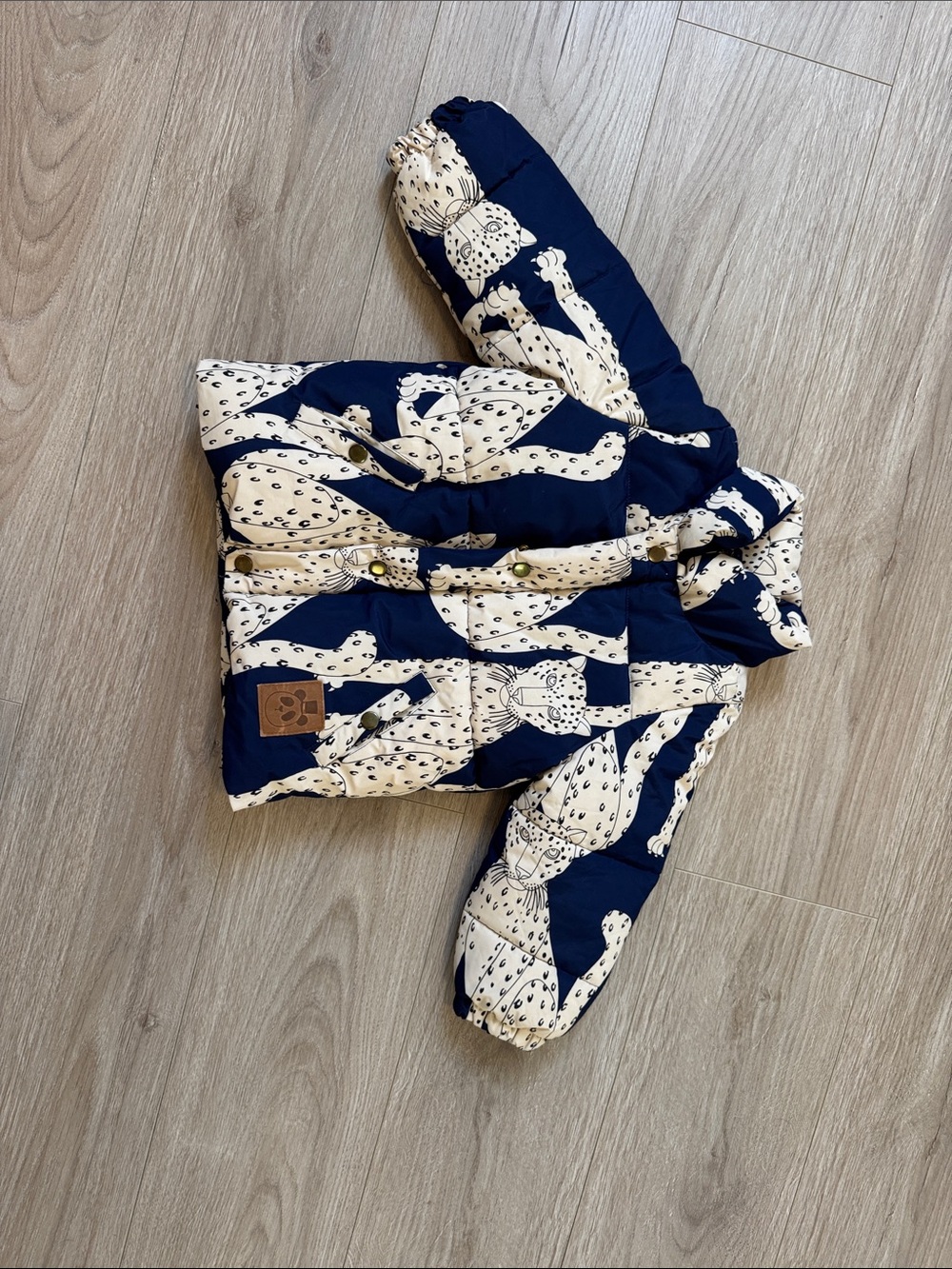 Mini rodini jaguar puffer jacket